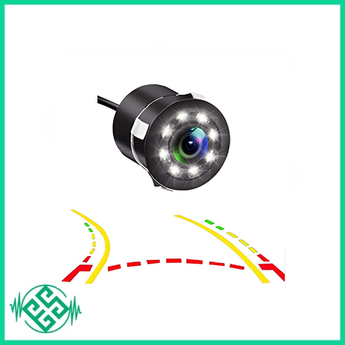 دوربین دنده عقب خودرو مدل چرخشی چراغ دار