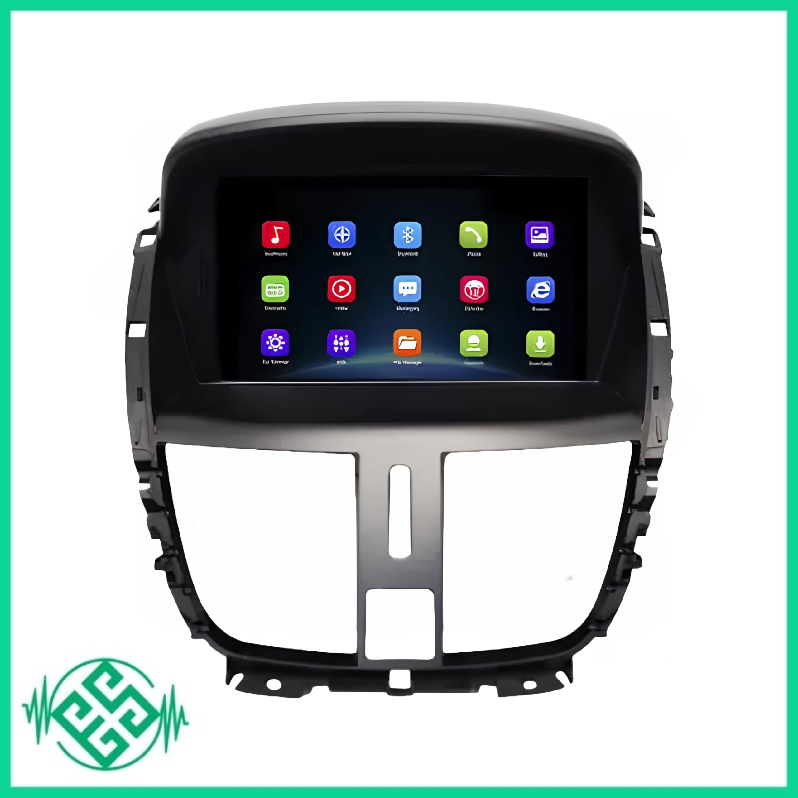 مانیتور اندروید ۷ اینچ پژو ۲۰۷ مدل شرکتی