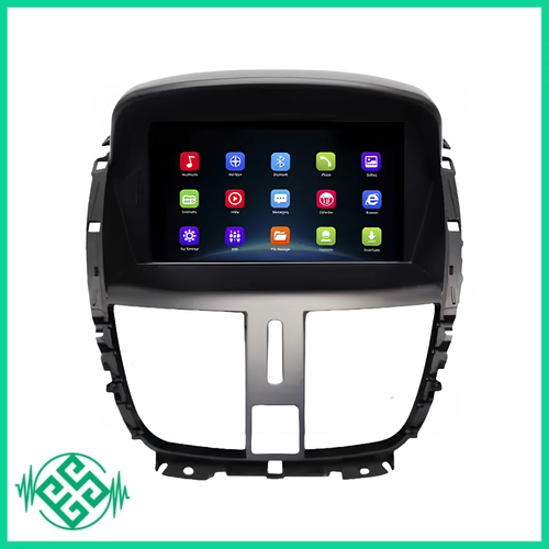 مانیتور اندروید ۷ اینچ پژو ۲۰۷ مدل شرکتی