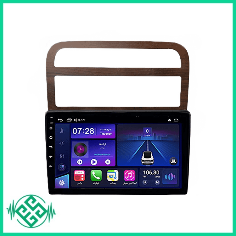 مانیتور اندروید سمند داشبورد قدیم مدل T3L