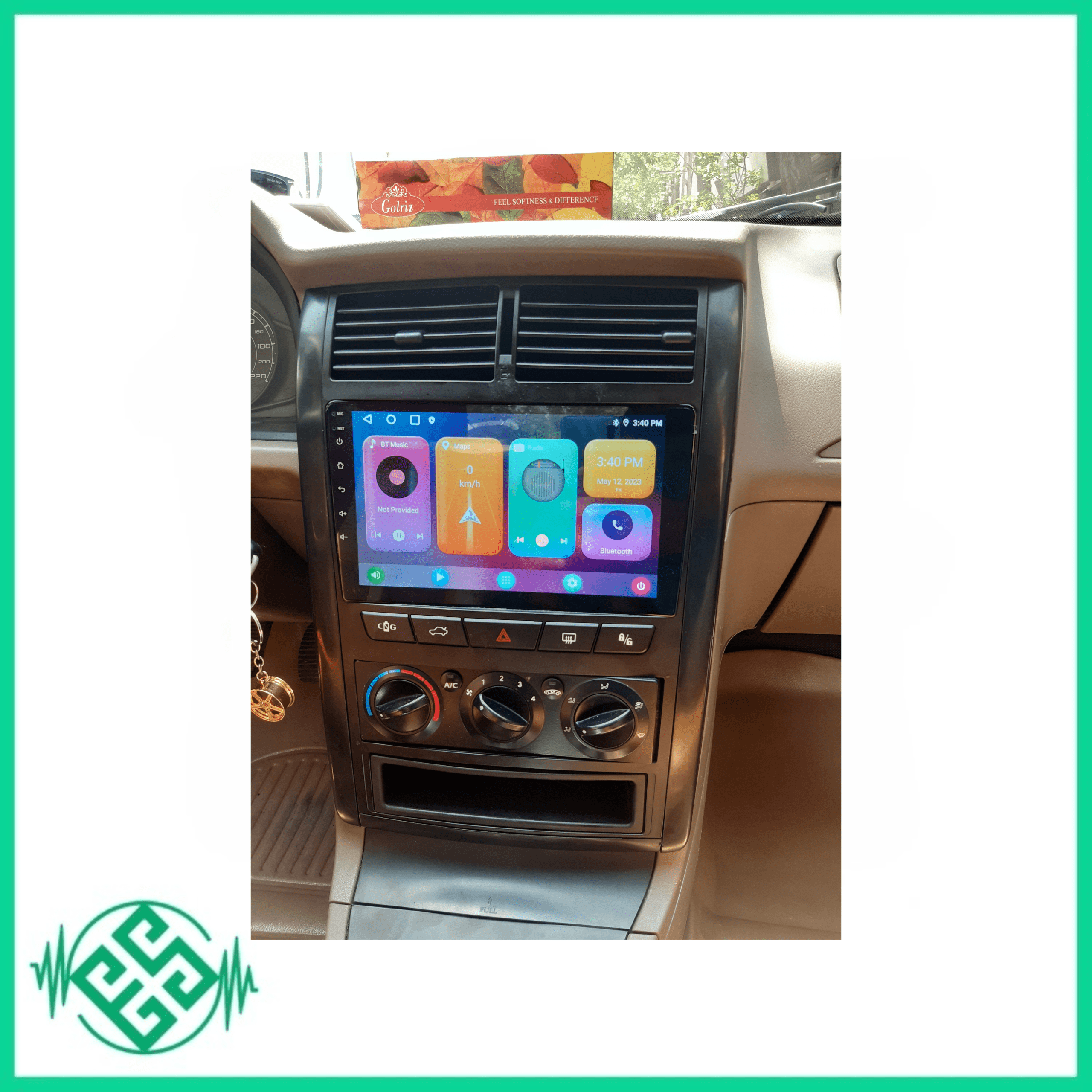 مانیتور اندروید پژو 405 جدید مدل MTK