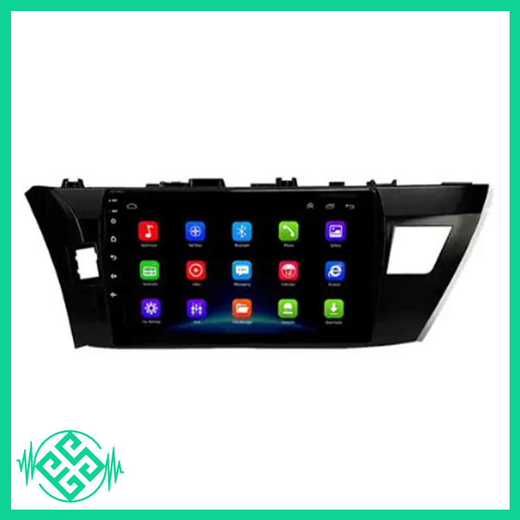 مانیتور اندروید تویوتا کرولا 2013 تا 2015 مدل MTK