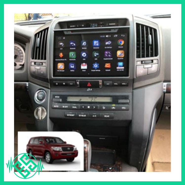 مانیتور اندروید تویوتا لندکروز 2003-2008 مدل MTK