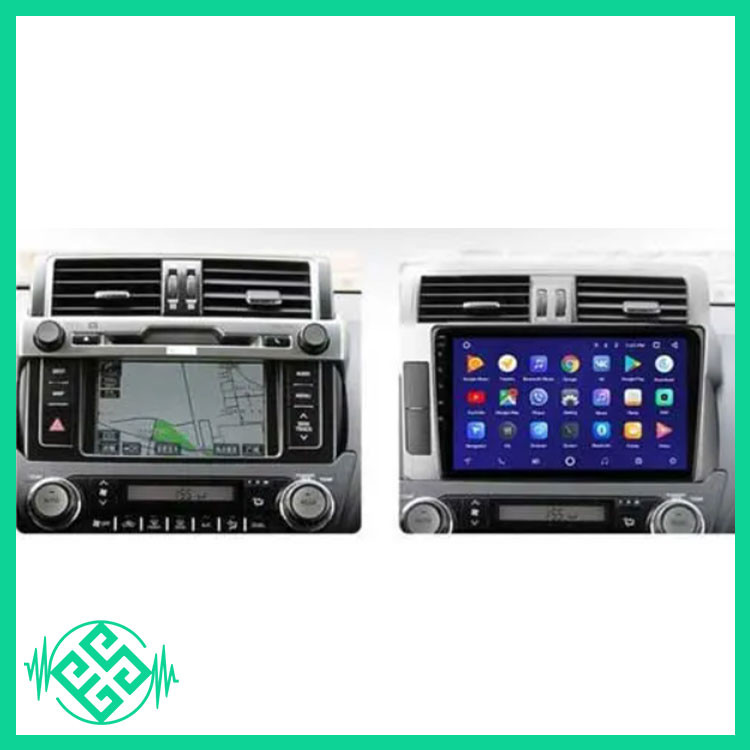 مانیتور اندروید تویوتا پرادو 2010-2014 مدل T3L