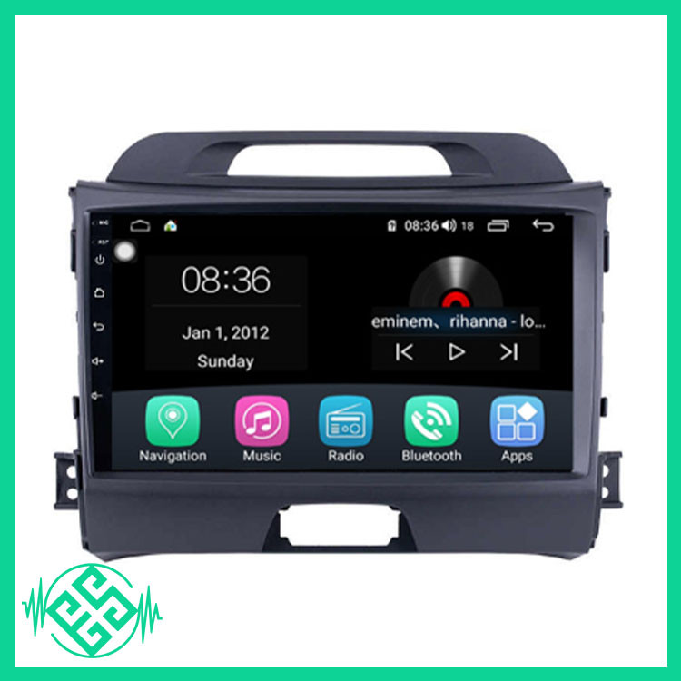 مانیتور اندروید کیا اسپورتیج 2011-2015 مدل T3L