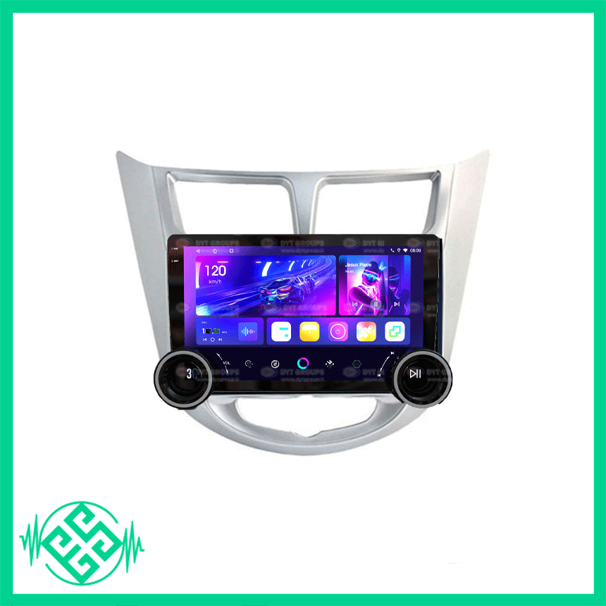 مانیتور اندروید ولوم دار دایموند هیوندای اکسنت