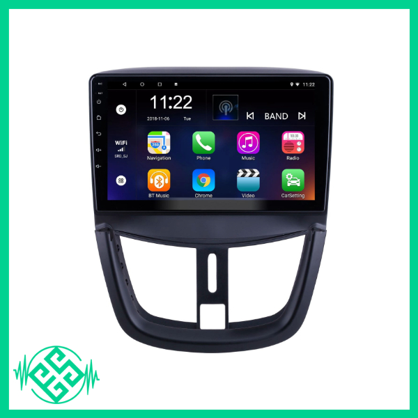 مانیتور اندروید پژو 207 مدل T3L