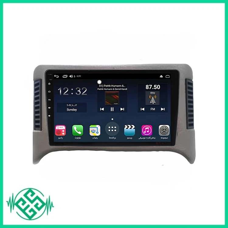 مانیتور اندروید سمند داشبورد قدیم مدل T100