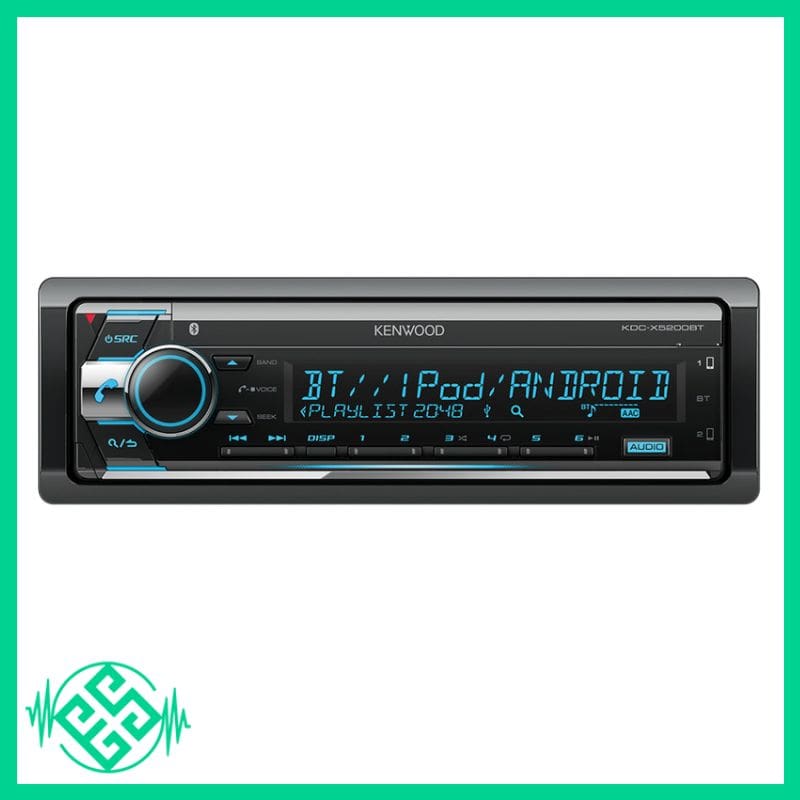 پخش کننده کنوود مدلKDC-X5200BT