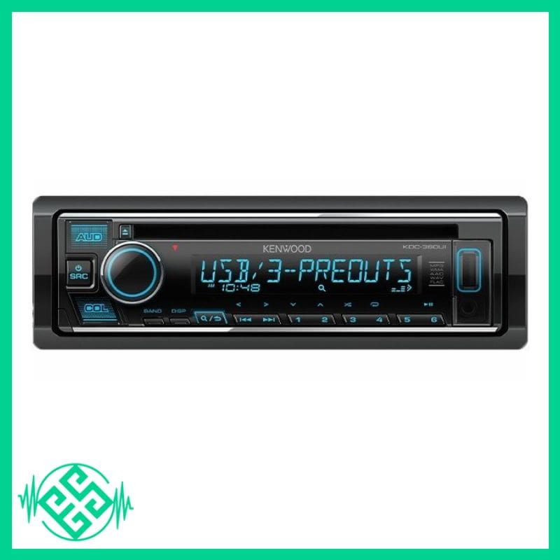 پخش کننده کنوود مدل KDC-360UI