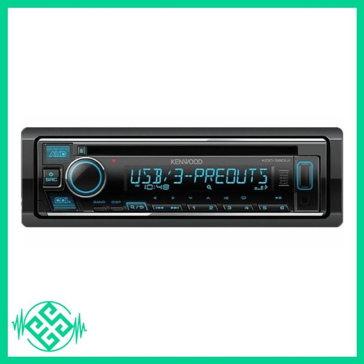 پخش کننده کنوود مدل KDC-360UI