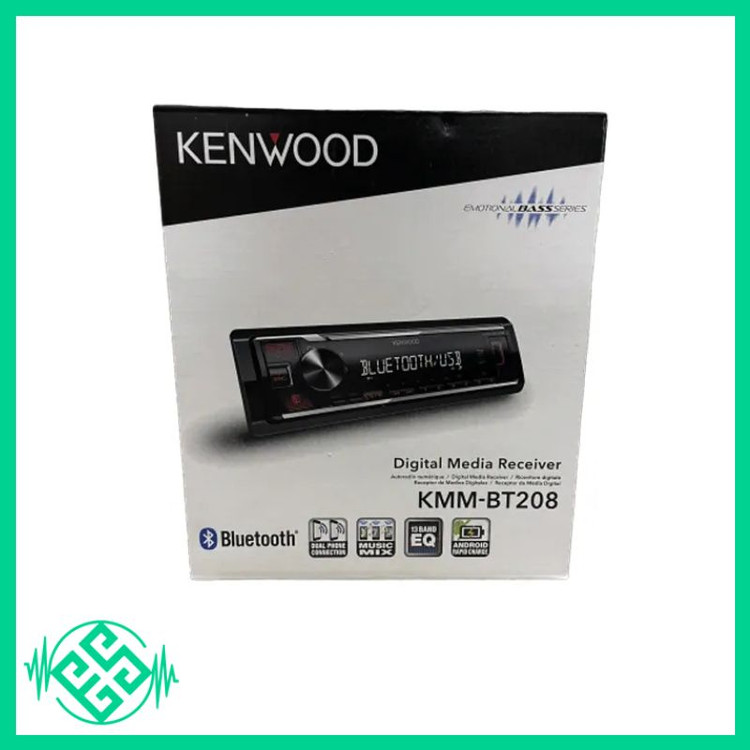 پخش کننده کنوود مدل KMM-BT208