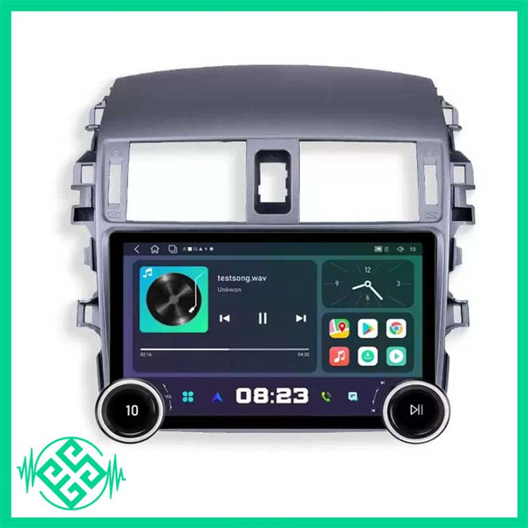 مانیتور اندروید ولوم دار دایموند تویوتا کرولا 2008 تا 2012