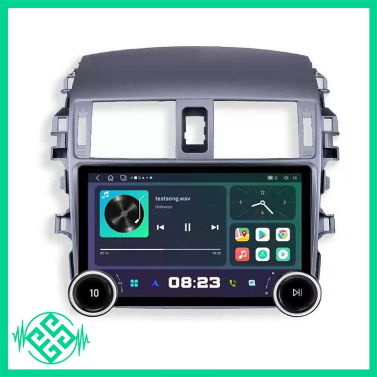 مانیتور اندروید ولوم دار دایموند تویوتا کرولا 2008 تا 2012