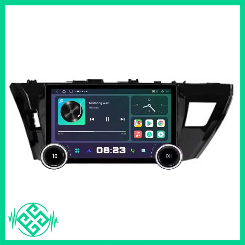 مانیتور اندروید ولوم دار دایموند تویوتا کرولا 2012 تا 2015