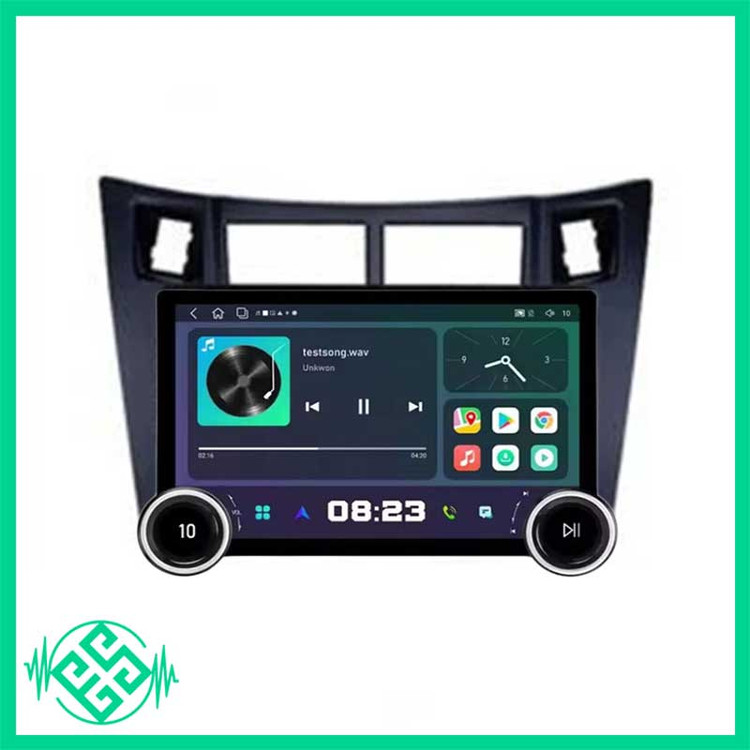 مانیتور اندروید ولوم دار دایموند تویوتا یاریس 2008