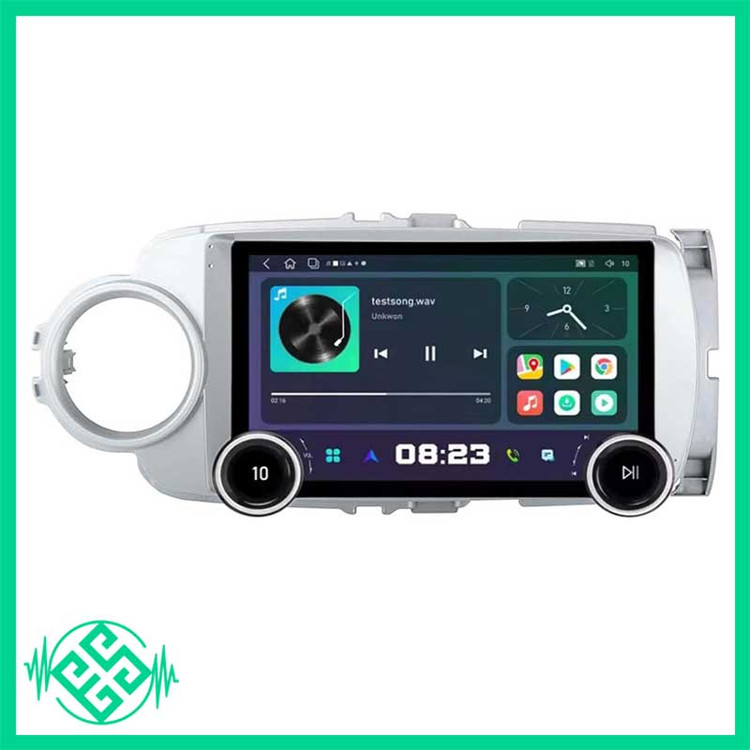 مانیتور اندروید ولوم دار دایموند تویوتا یاریس 2012