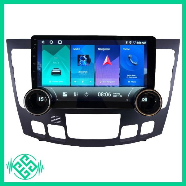 مانیتور اندروید ولوم دار دایموند هیوندای سوناتا NF 2009-2010