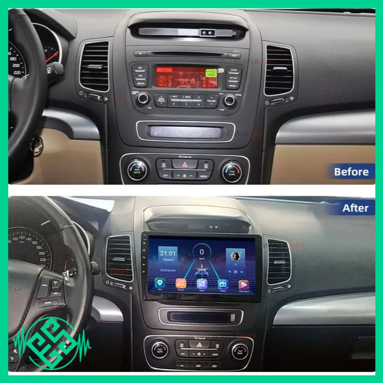 مانیتور اندروید کیا سورنتو 2013-2014 مدل T3L